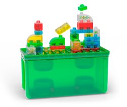 JC25 JELLY BLOX - BOITE DE RANGEMENT 2-EN-1 30 PIÈCES
